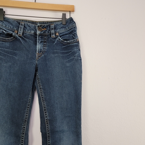 Silver Jeans Suki Mid Rise Slim Bootcut Jeans Size 27 - Picture 10 of 15